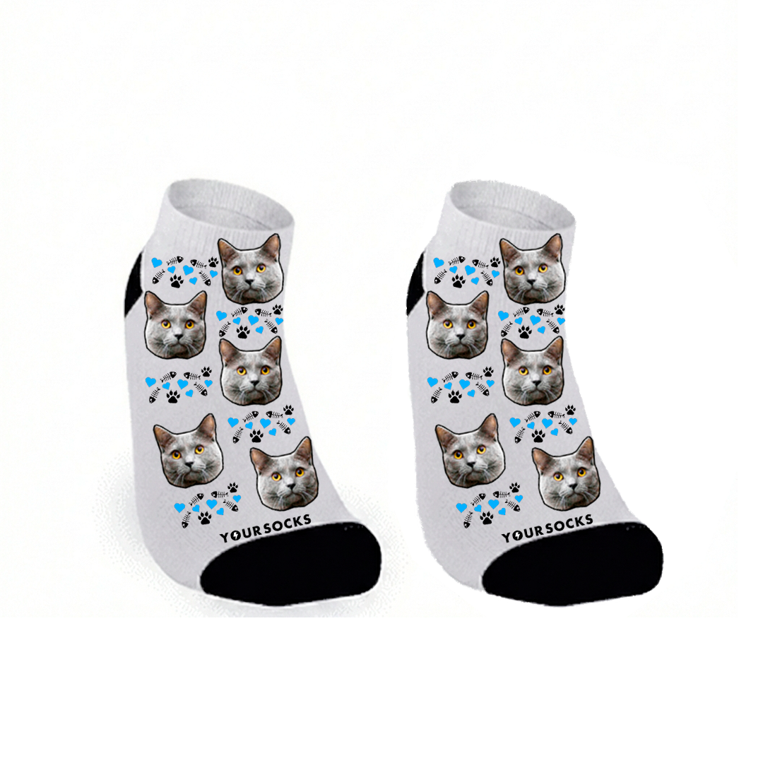Calcetines cortos Mix Gato - Your Shop