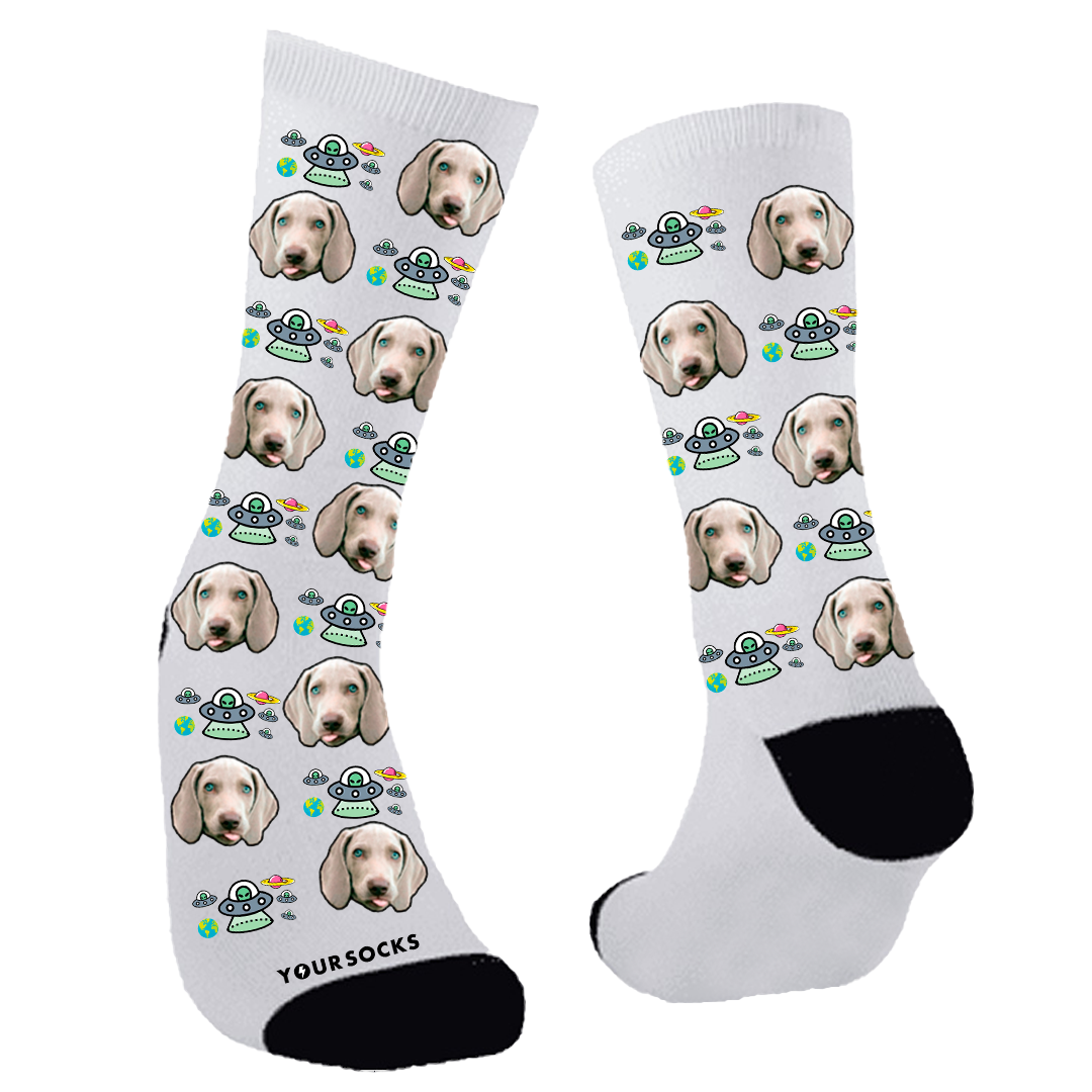 Calcetines Personalizados con Ovnis